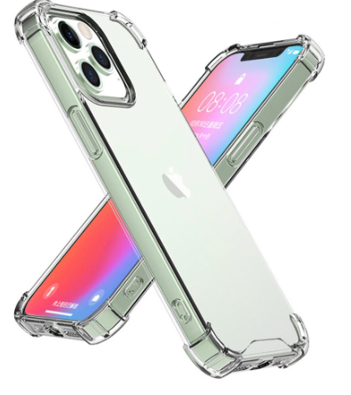 iPhone 14 Pro Max Shockproof Protective Case Transparent