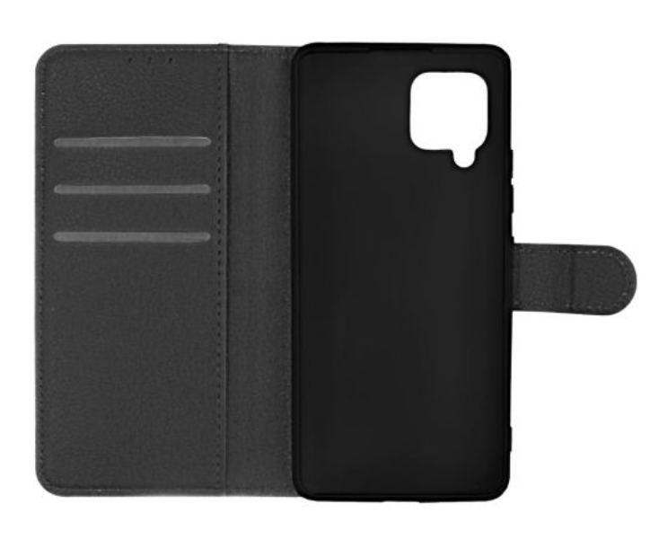 amsung Galaxy A42 5G Flip Stand Leather Wallet Case Black