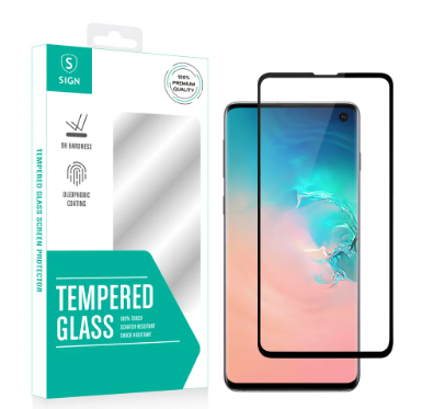 SiGN 3D Curved Screen Protector Tempered Glass Samsung Galaxy S10
